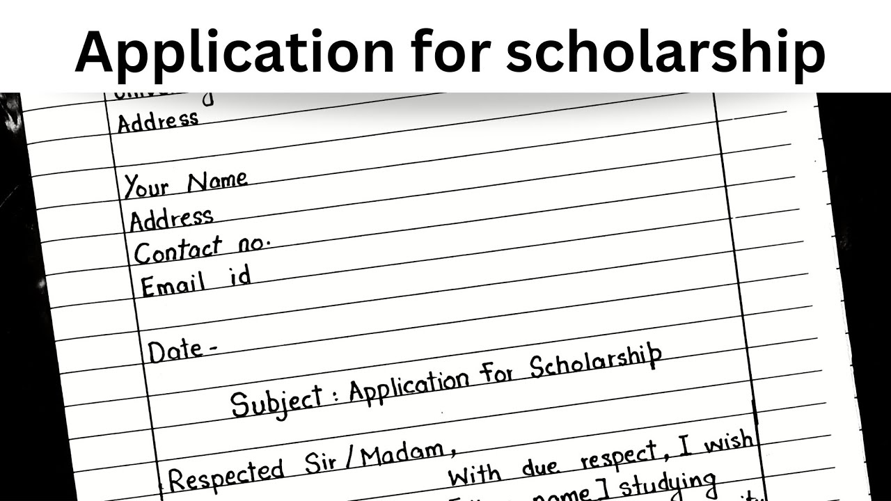 How to Write an Email Requesting for Scholarship: A Step-by-Step Guide